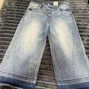 INC International Concepts Light Blue Flare Jeans NWT